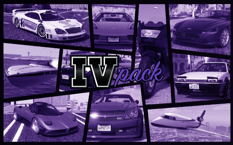 IVPack GTA IV vehicles in GTA V v1.0.240
