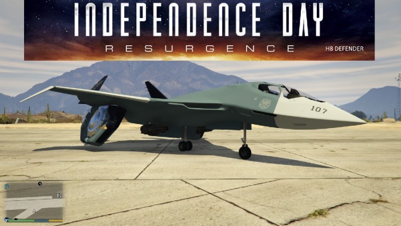 Independence Day Resurgence H8 Defender (Add-On) v0.1