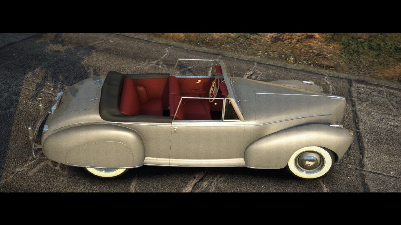 Lincoln Zephyr Convertible 1941 (Add-On) v1.0