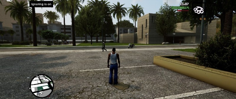 Never Wanted for GTA San Andreas DE