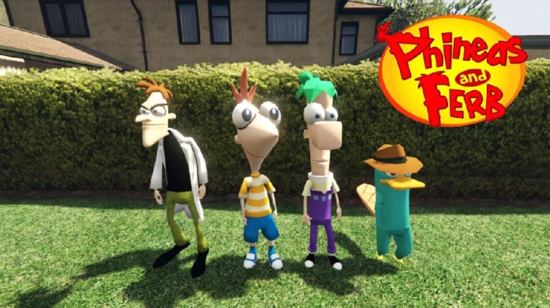 Phineas and Ferb Pack v1.0
