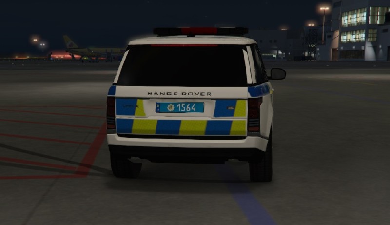 Range Rover Vogue Ukrainian Police
