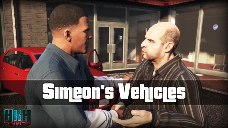 Simeon’s Vehicles v1.1