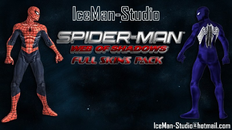 Spider man WOS Full Skins Pack