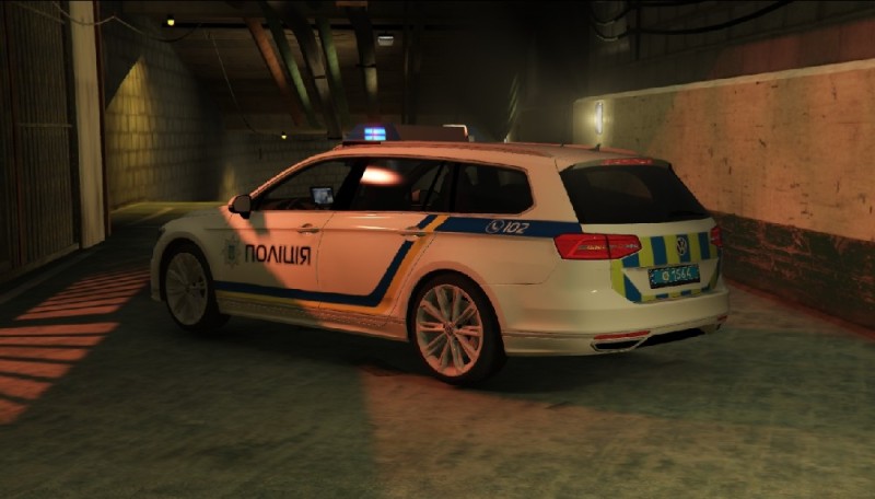 Volkswagen Passat B8 Ukrainian Police 