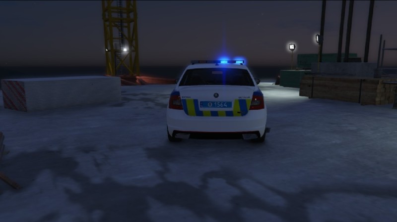 Škoda Octavia Ukrainian Police v1.0