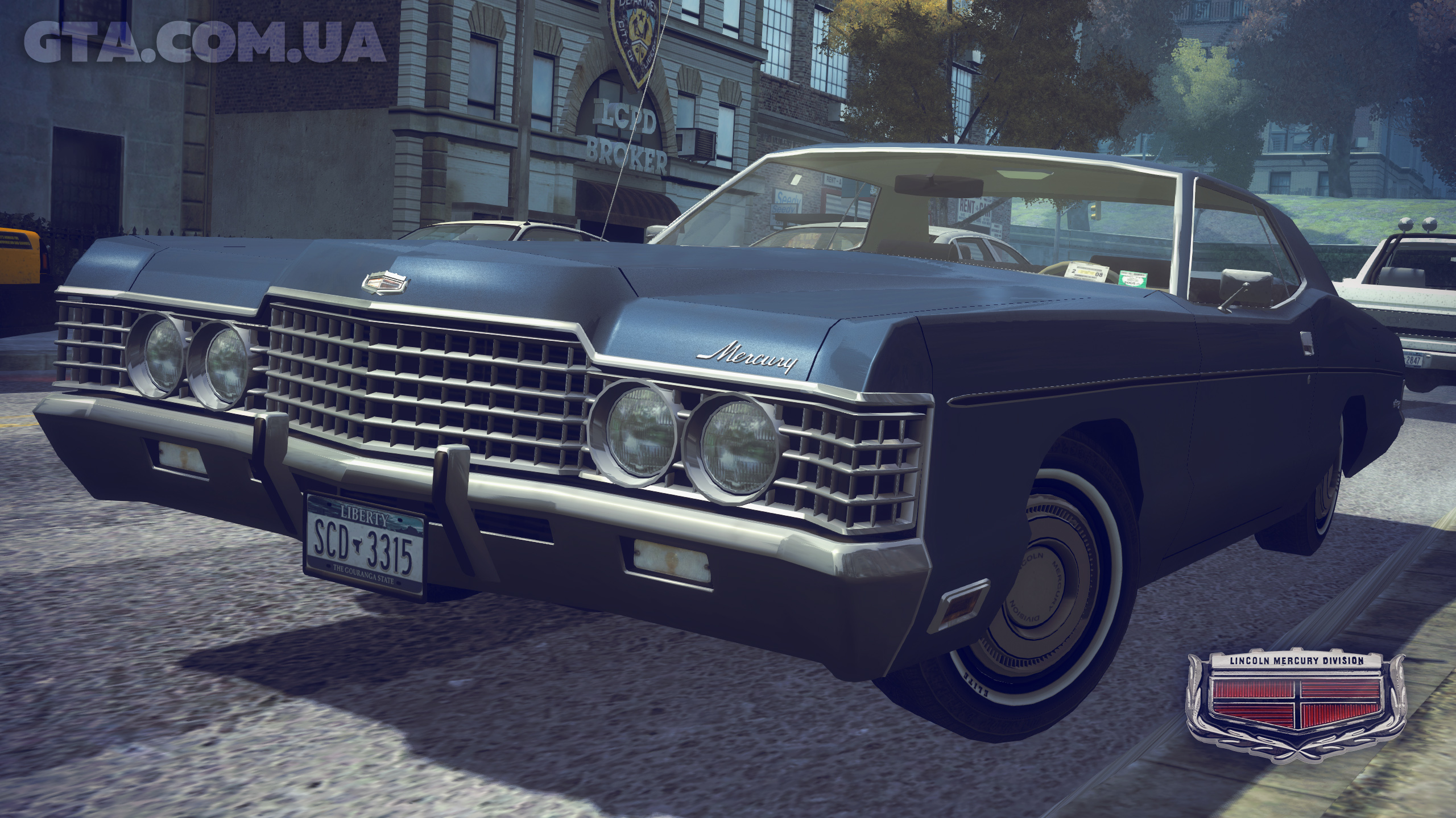 Mercury Monterey 2-Door 1972 v2.0 скачать для GTA 4