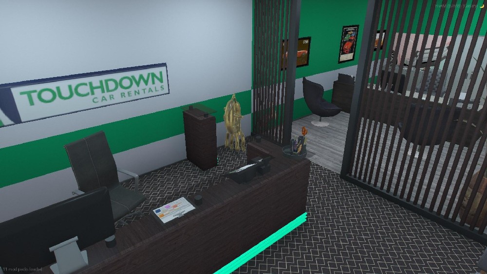 LSIA Airport Car Rentals v1.1 скачать для GTA 5