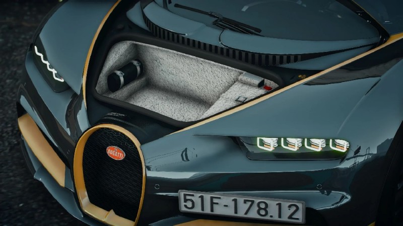 Bugatti Chiron Gold Strip (Add-On) v1.0