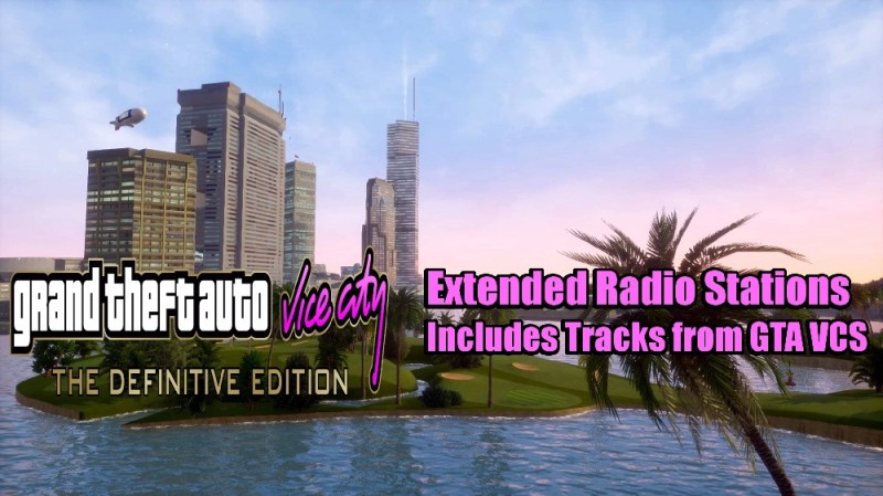 Extended Radio Stations for Vice City DE