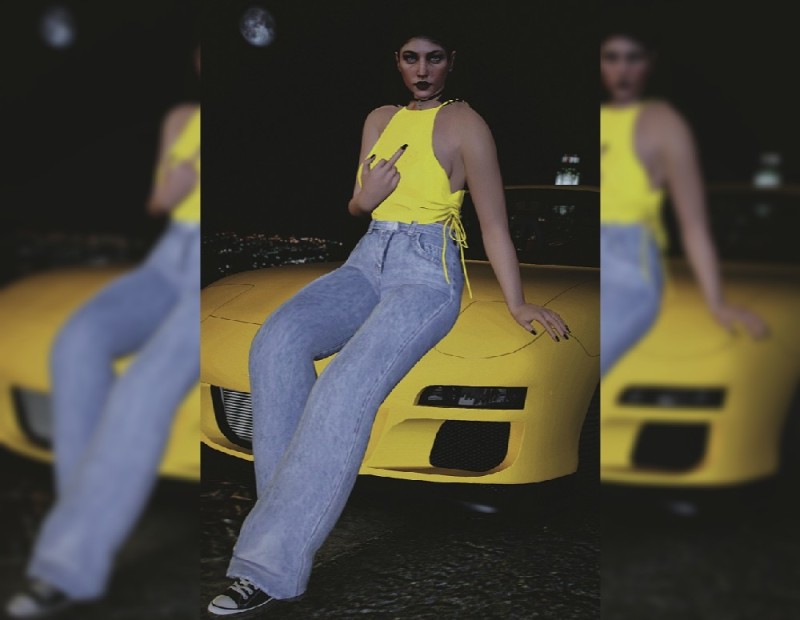 Female Instagram Style Pose Pack 1 v1.0