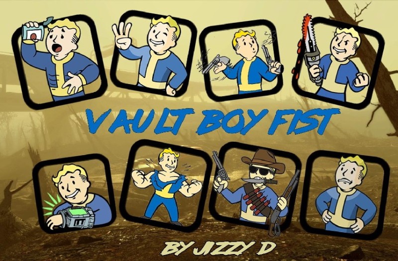 Fist pack Vault Boy