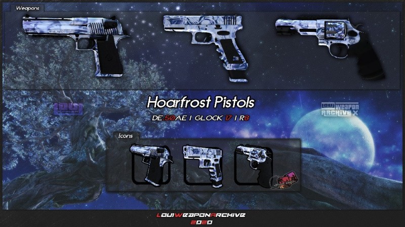 Hoarfrost Pistols