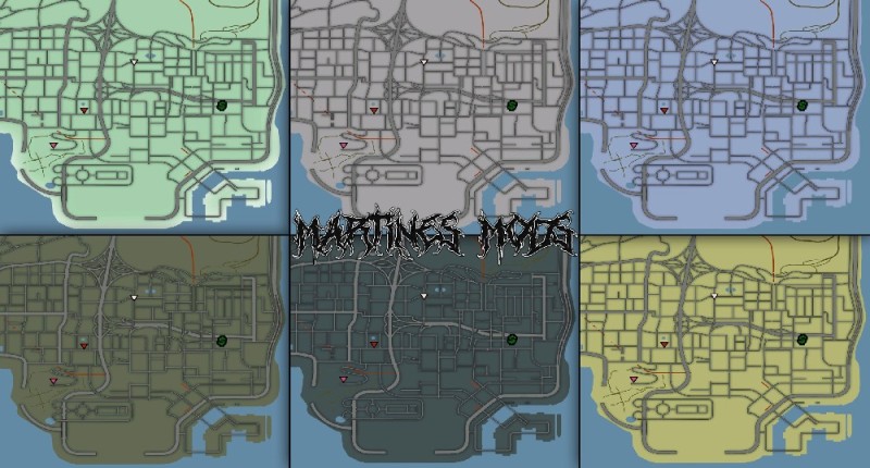 Maps Pack by Martines Mods
