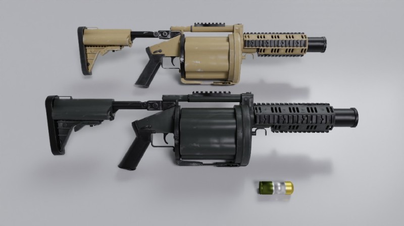 Milkor M32 Multi-shot Grenade Launcher v1.1