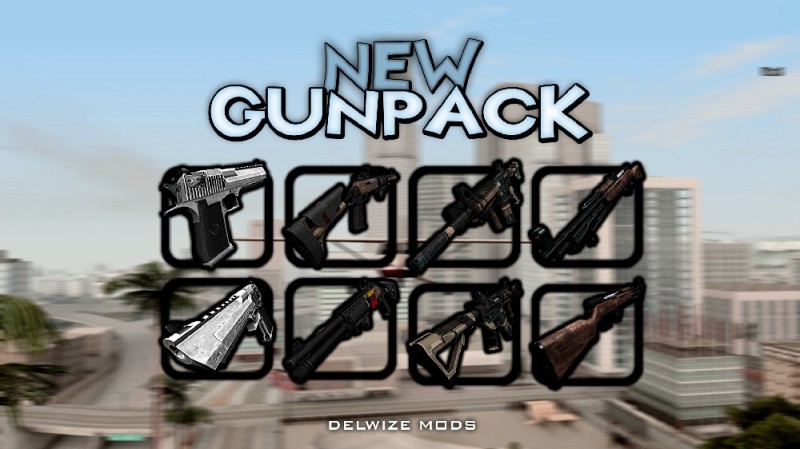 New Gunpack by delwize mods v1