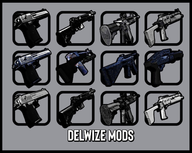 New Gunpack by delwize mods v2