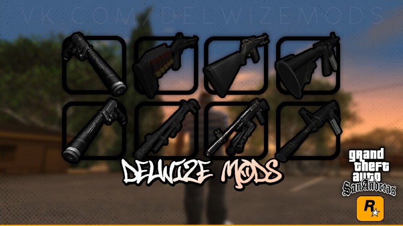 New Gunpack by delwize mods v3