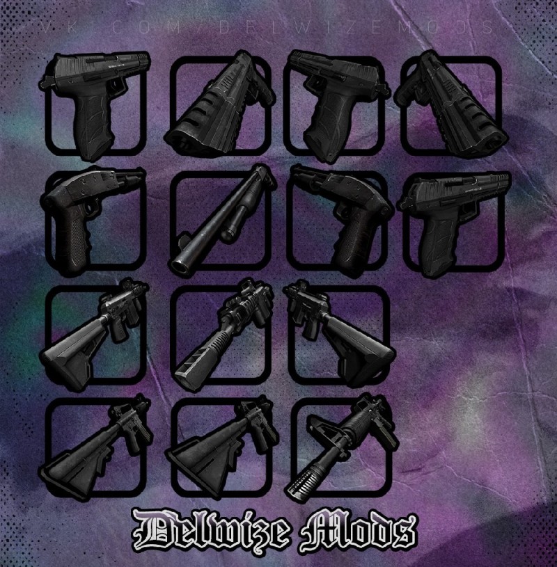 New Gunpack by delwize mods v5