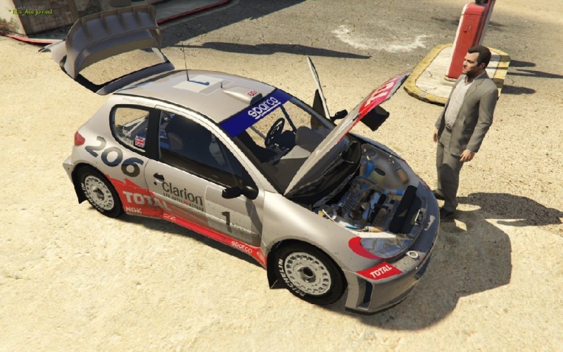 Peugeot 206 WRC (Add-On) v1.0