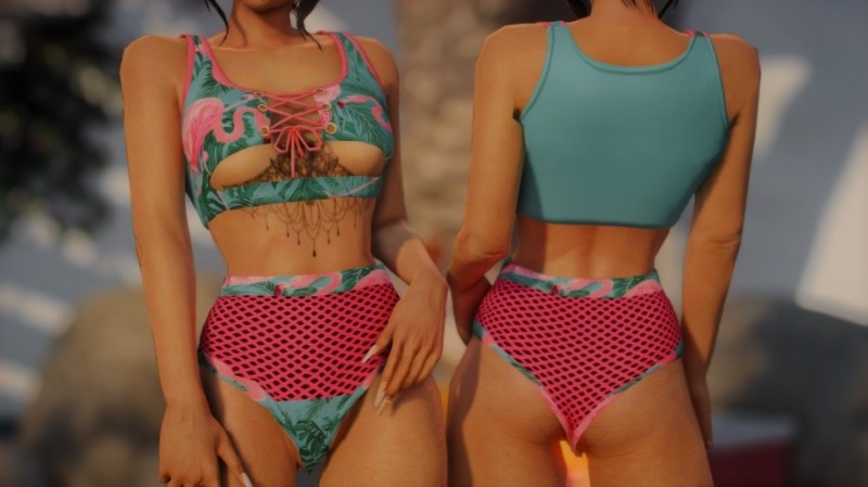 Two piece bikini for MP Female v1.0