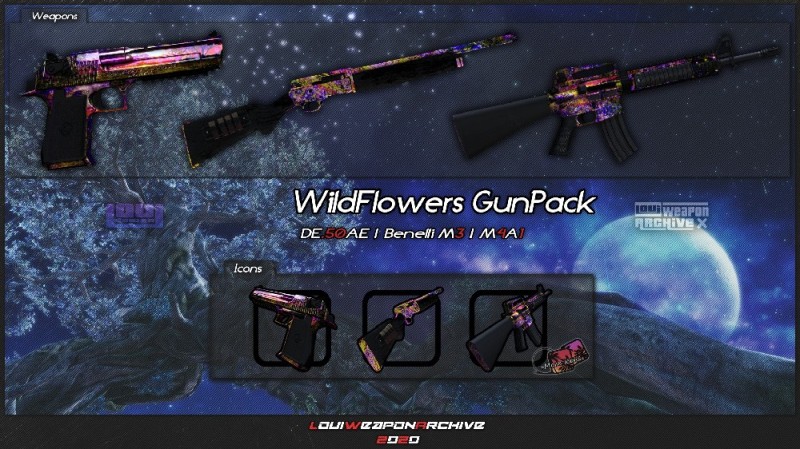 WildFlowers GunPack
