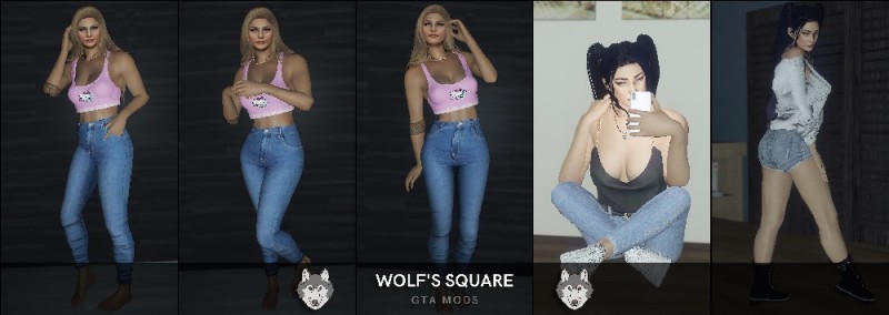 Wolfs square free pose pack 2 v1.0