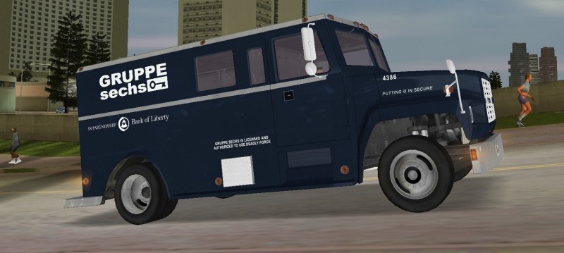 Ford F700 Armored Truck 1985
