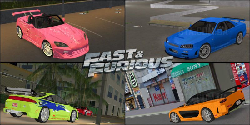 Fast & Furious Car Pack