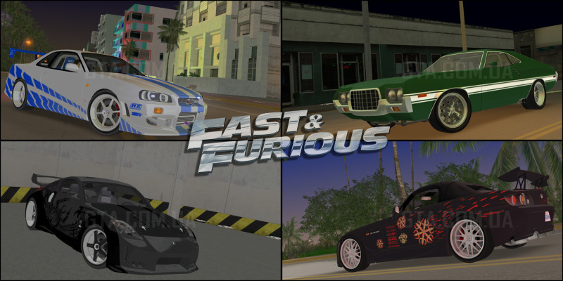 Fast & Furious Car Pack