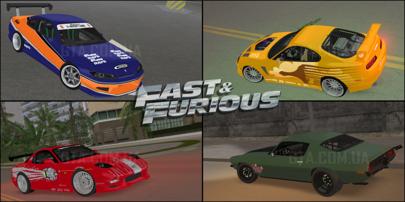 Fast & Furious Car Pack