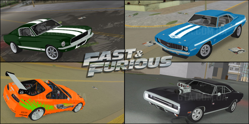 Fast & Furious Car Pack