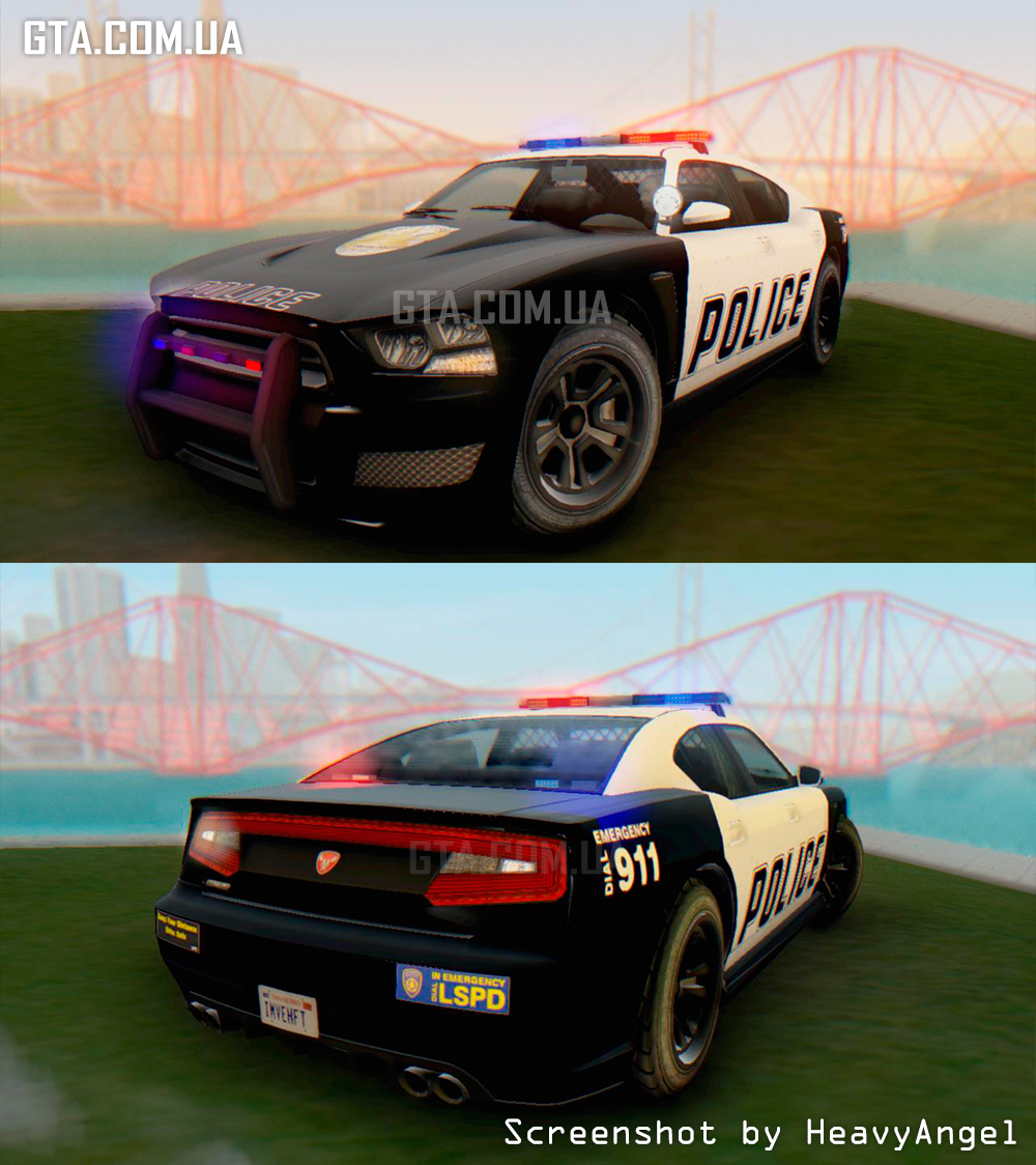 Police buffalo gta 5 замена фото 35