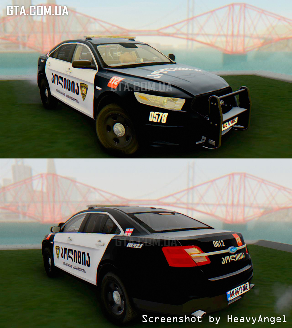 Ford Taurus 2013 Georgia Police Car скачать для GTA: San Andreas