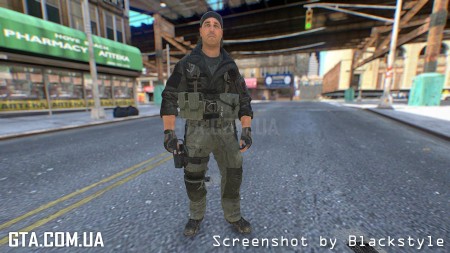 Rorke (Call of Duty: Ghosts) скачать для GTA 4