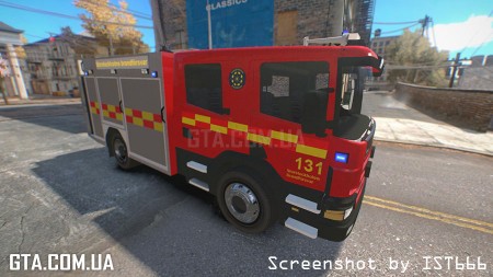 Scania 94D 260 BAS1 Greater Stockholm Fire Brigade