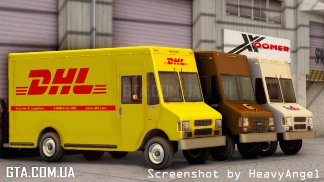 Brute Boxville Cargo Van Pack (GTA IV)