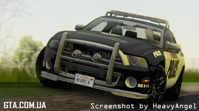 Ford Shelby GT500 Police (NFS Rivals)