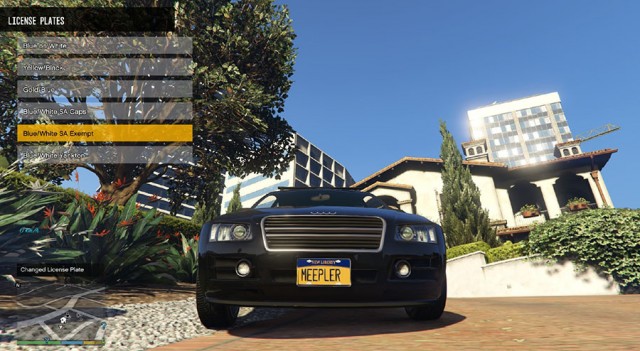 GTA IV License Plate Pack v1.0