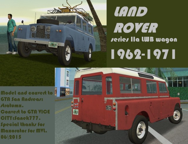 Land Rover Series IIa LWB Wagon 1962 [MVL]