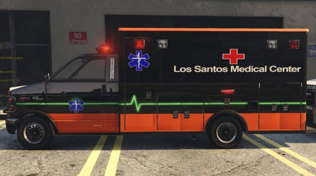 San Andreas Ambulance Textures