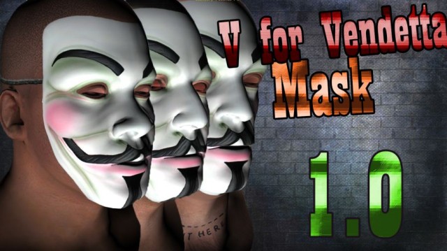 Vendetta Mask(Face Paint) v1.1