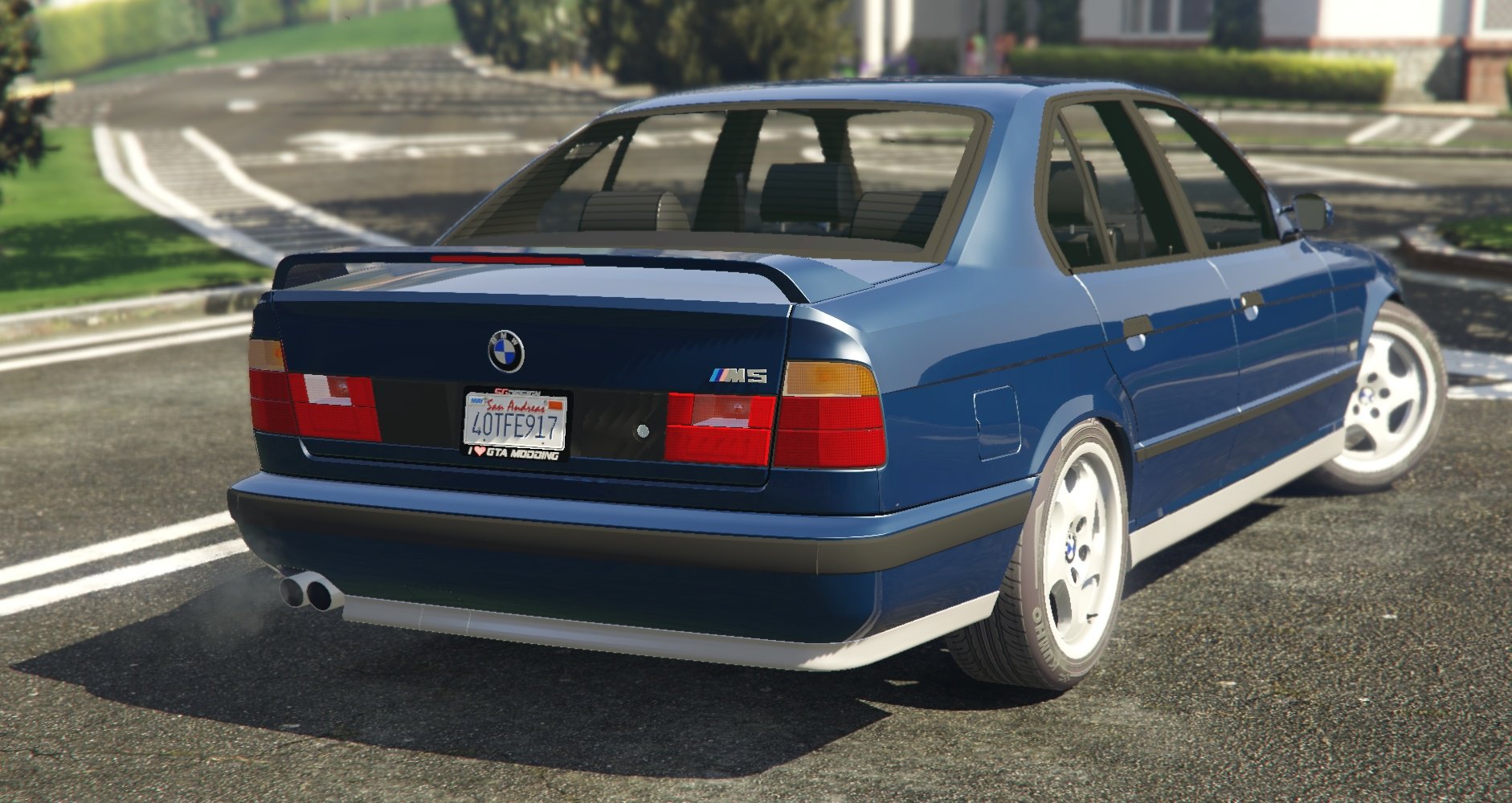 BMW E34 M5 1991 v2.0 скачать для GTA 5