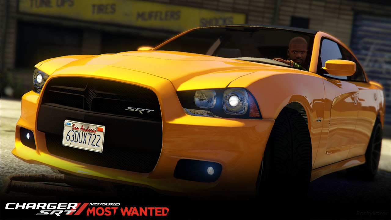 Dodge Charger SRT8 2012 v1.0 скачать для GTA 5