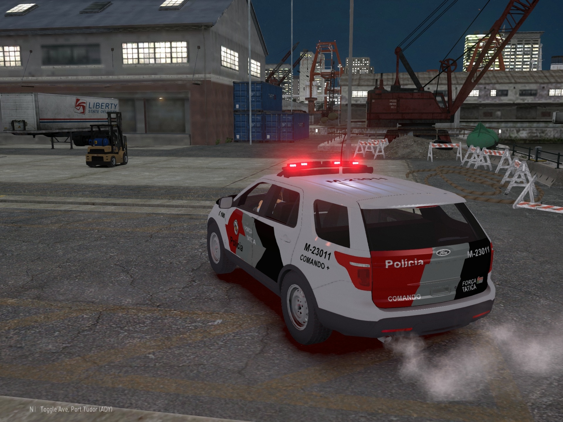 Ford Explorer 2013 PMESP Força Tatica скачать для GTA 4