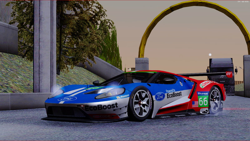 Ford GT LM Gran Turismo for GTA San Andreas