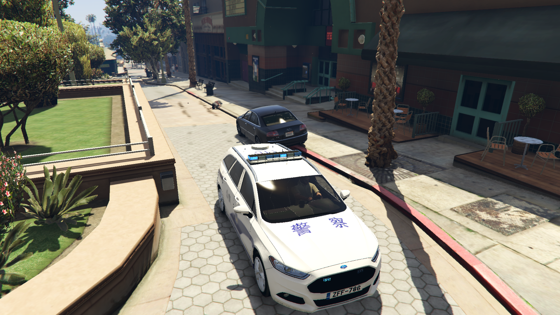 Ford Mondeo Chinese Police скачать для GTA 5