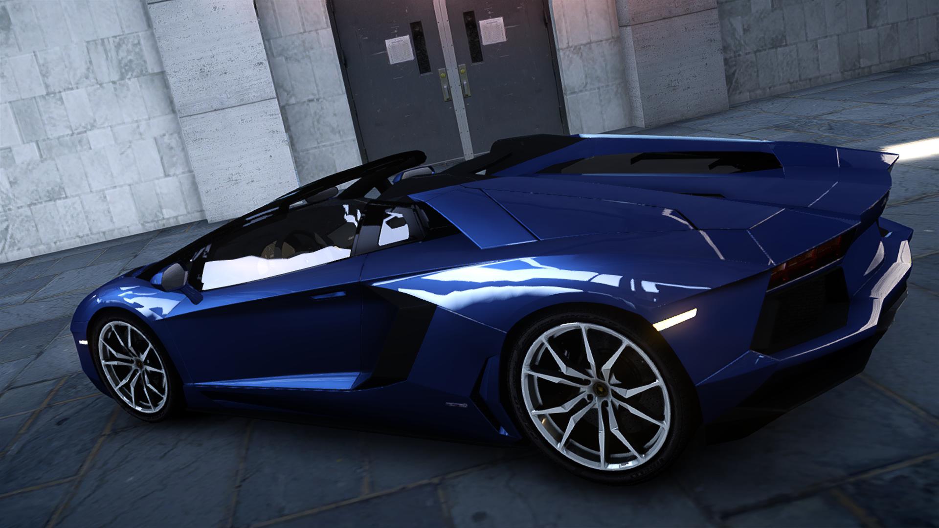 Lamborghini Aventador Roadster скачать для GTA 4