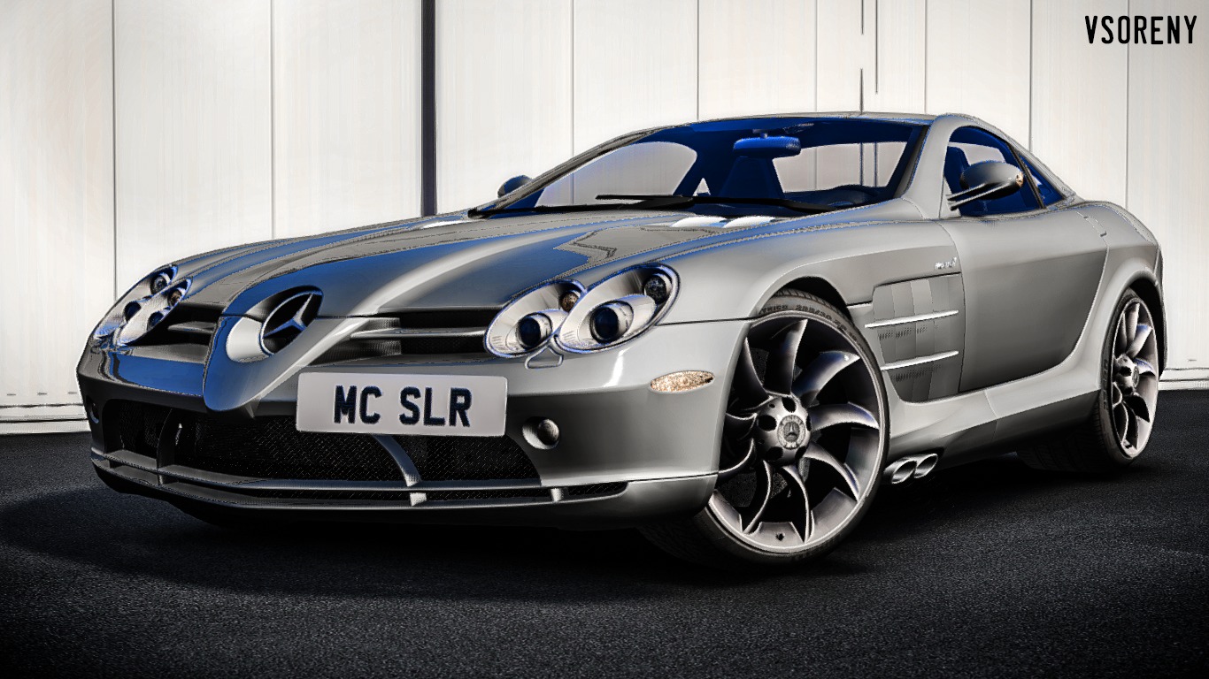 Mercedes-Benz SLR Mclaren 2005 скачать для GTA 4