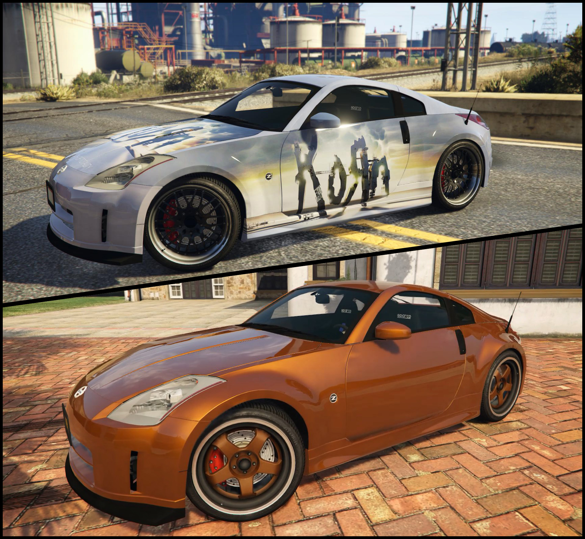 Is there a nissan 350z in gta 5